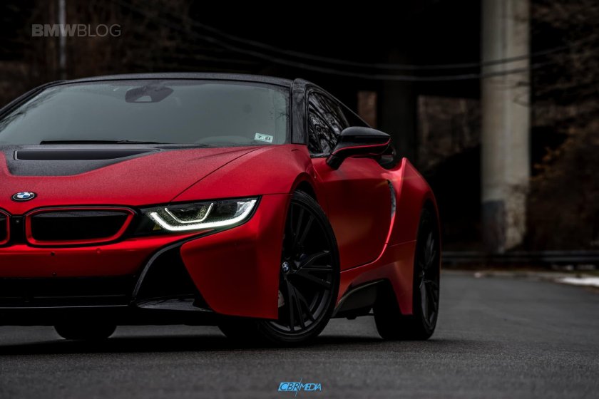 BMW i8 Red