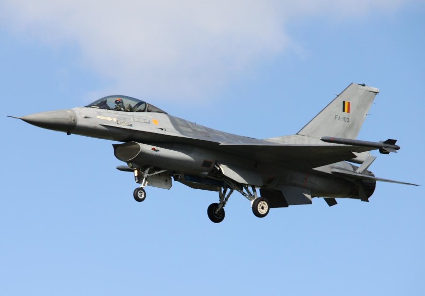 F16 ВВС Бельгии