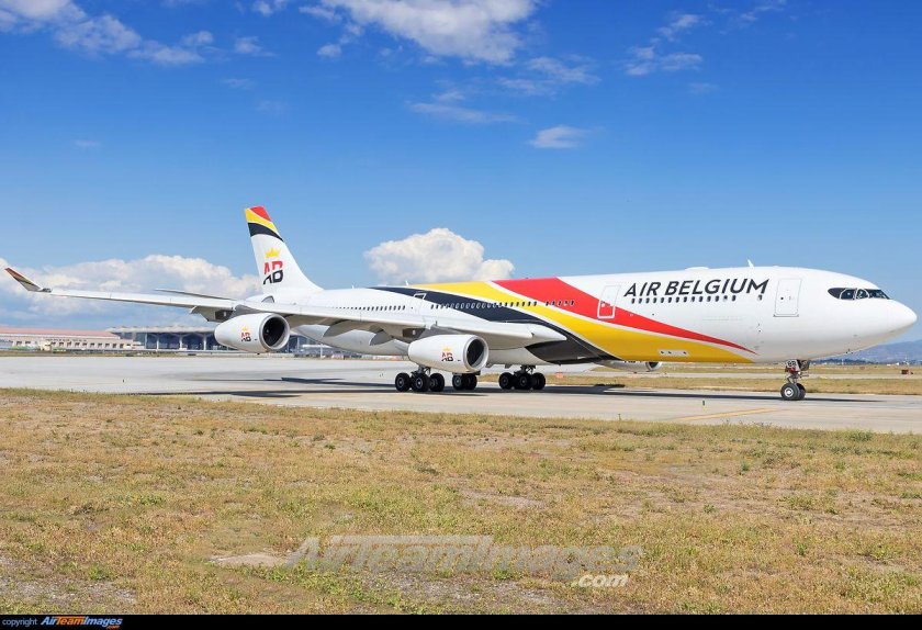 Самолет Бельгии