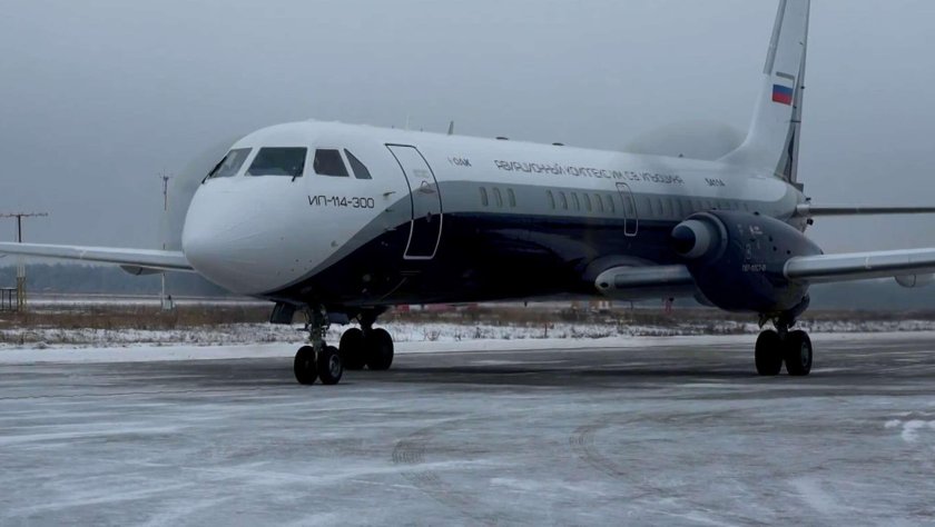 Ил-114 300 пассажирский самолёт