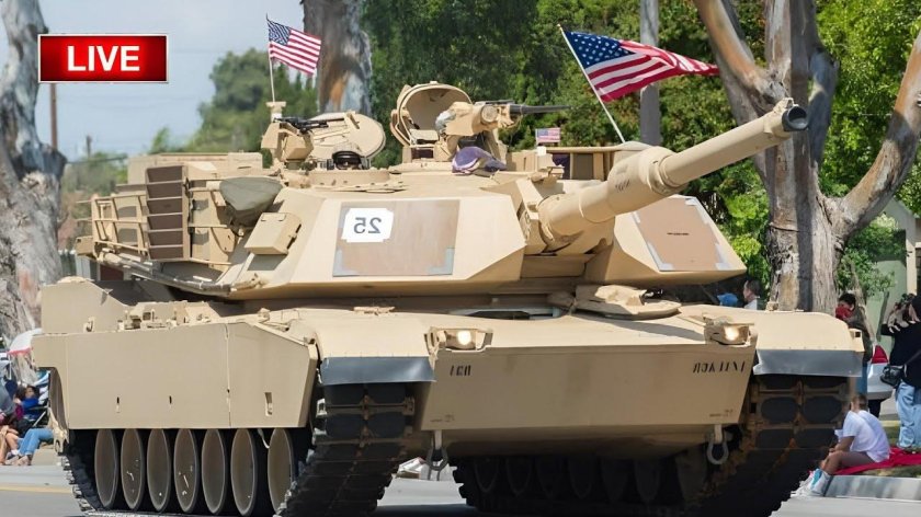 Американский танк абрамс