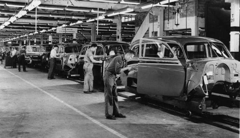 Завод Дженерал Моторс в Детройте