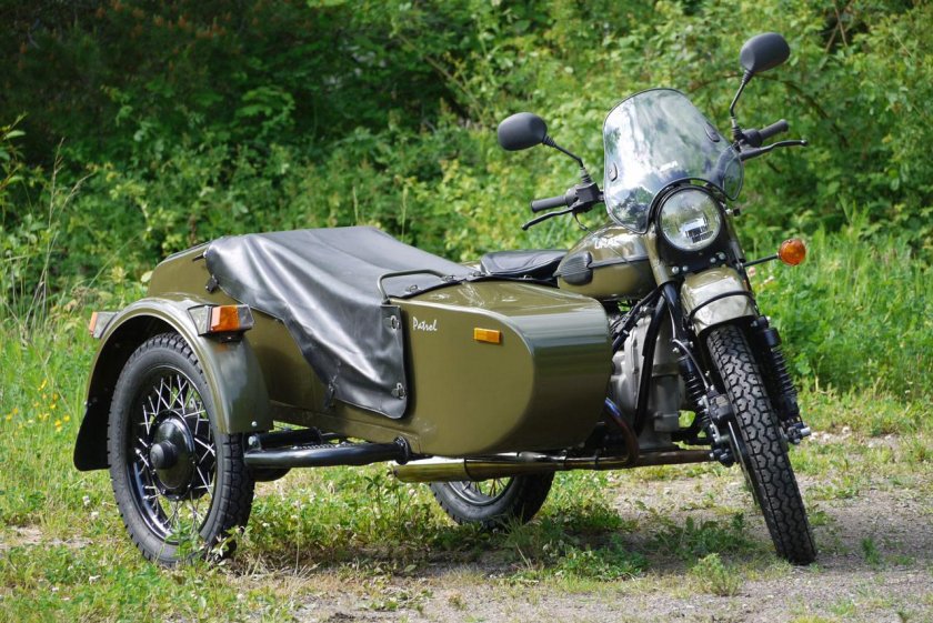 Мотоцикл Урал хаки