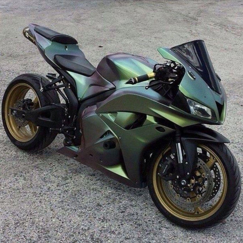 Honda cbr600rr зеленый