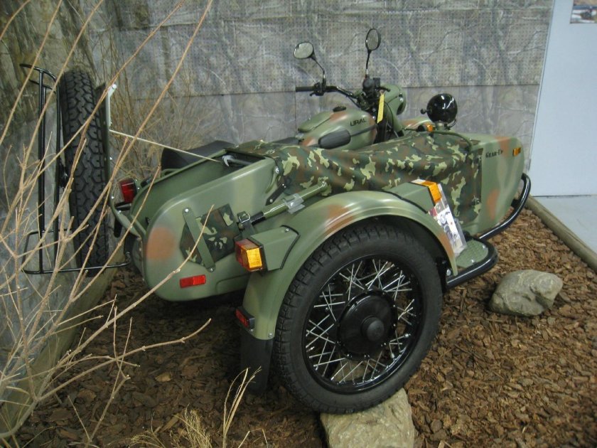 Мотоцикл Урал камуфляж