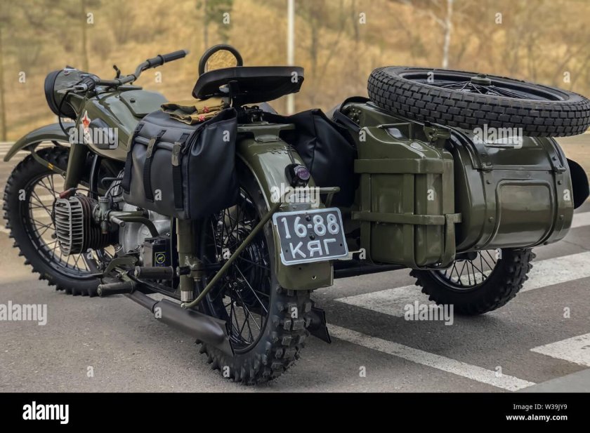 Мотоцикл Урал хаки