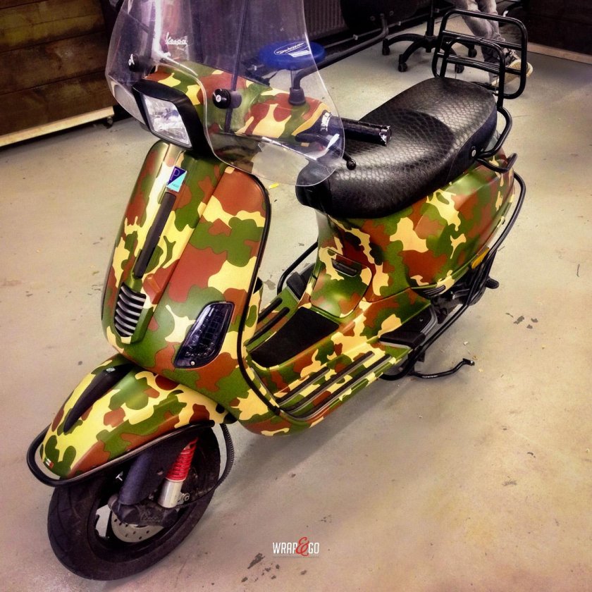 Скутер камуфляж