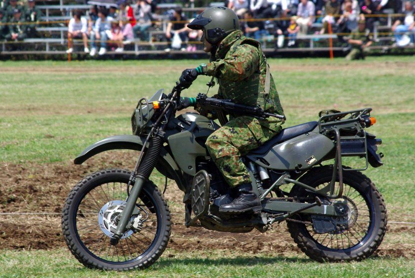 JGSDF Kawasaki klx250