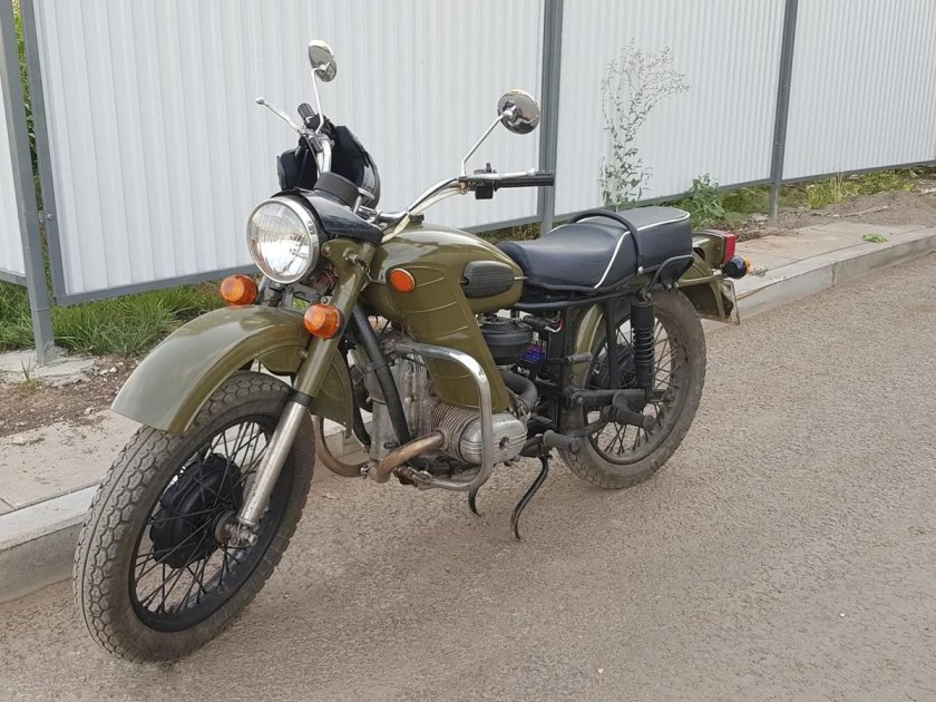 Мотоцикл Урал хаки