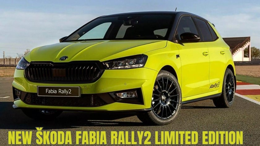 Skoda fabia rs rally 2
