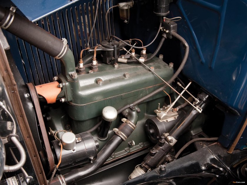 Ford model a engine