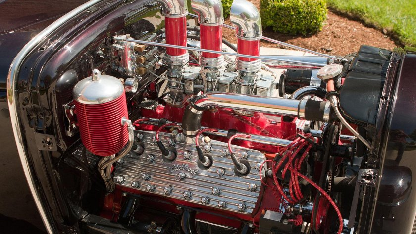 Ford model a engine