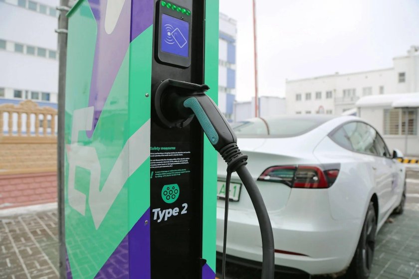 Электрозаправочная станция для электромобилей 22 КВТ