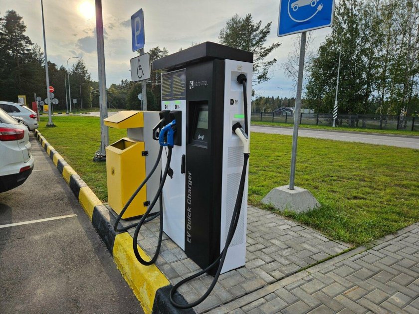 Зарядка для электромобилей ЛОЭСК Песочная