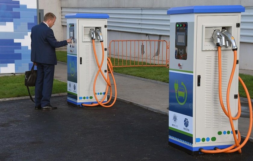 Россетти зарядка электромобилей