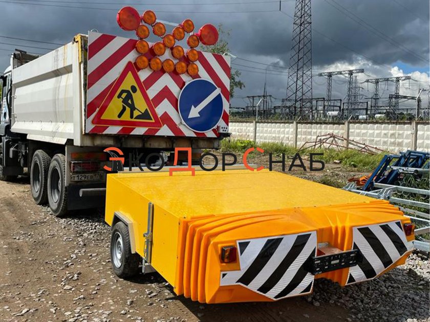 Демпферный прицеп прикрытия