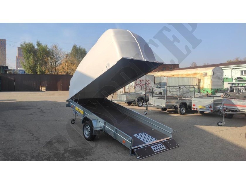 Прицепы вектор с крышкой