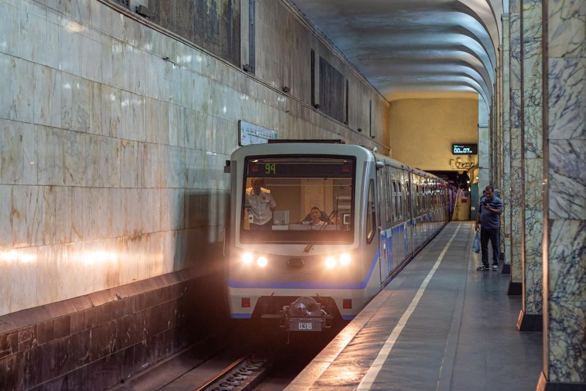 Москва вагон метро