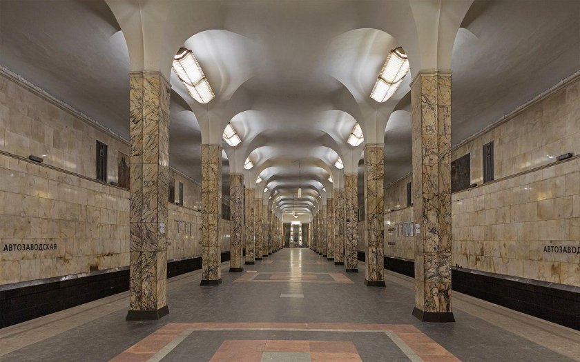 Метро завод имени Сталина Автозаводская