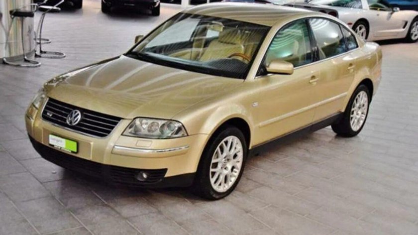 Пассат б5 золотистый