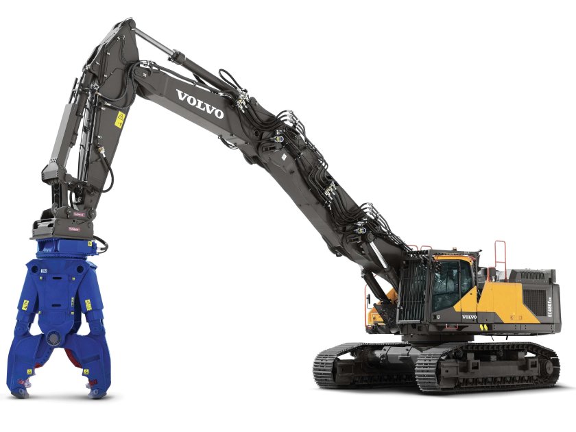 Экскаватор-разрушитель Volvo ec480dhr