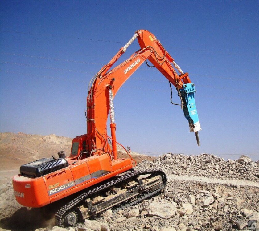 Hitachi zx330 с гидромолотом