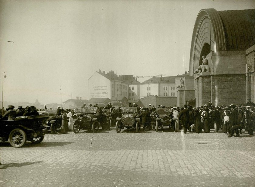 Вокзал в Выборге до войны