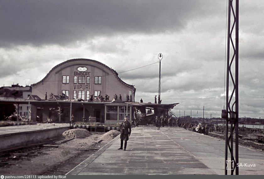 Вокзал Выборга 1940