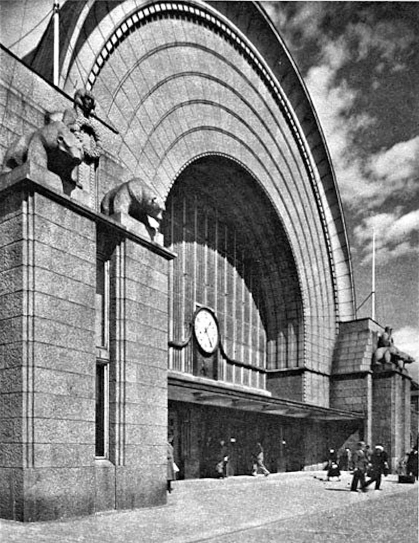 Старый вокзал выборга