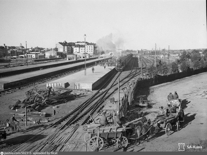 Выборгский вокзал 1913