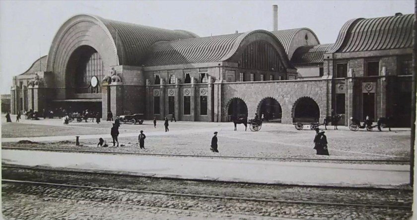 Вокзал Выборг 1913 года