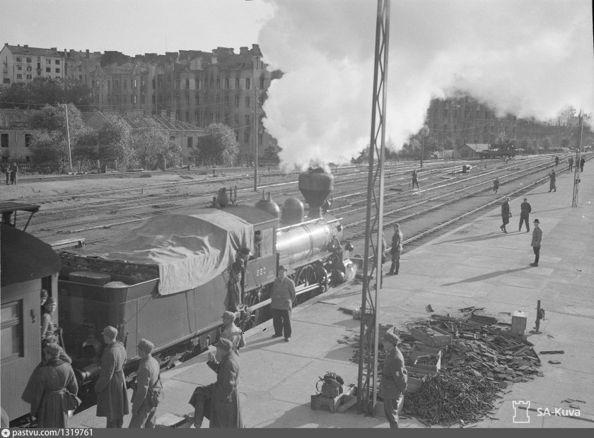 Вокзал в Выборге до войны