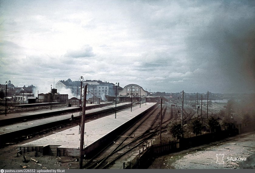 Вокзал в Выборге до войны