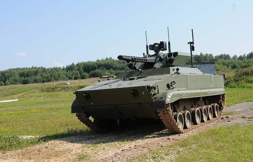 Боевой модуль "Вихрь" БМП-3