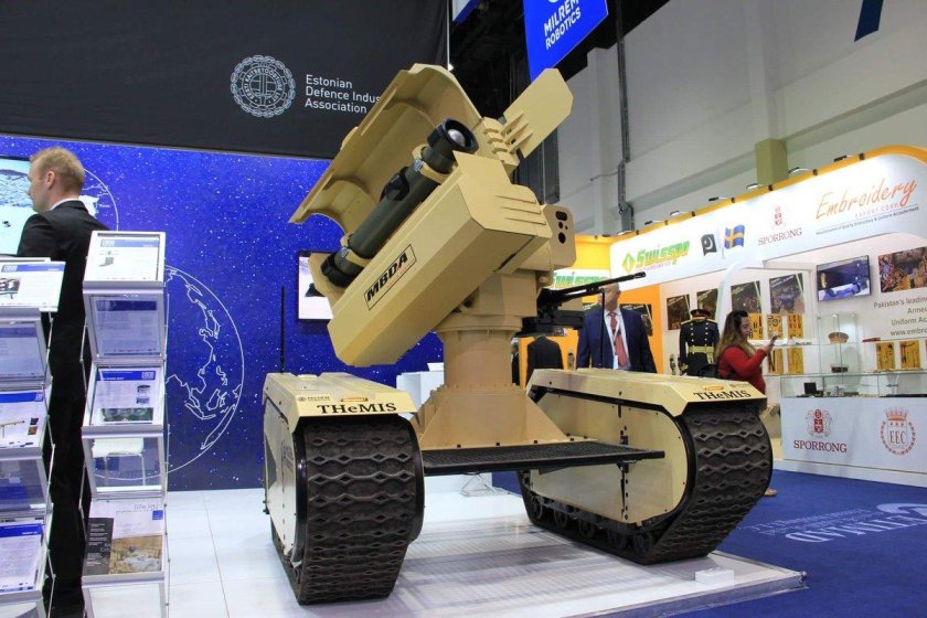 Эстонский робот Milrem