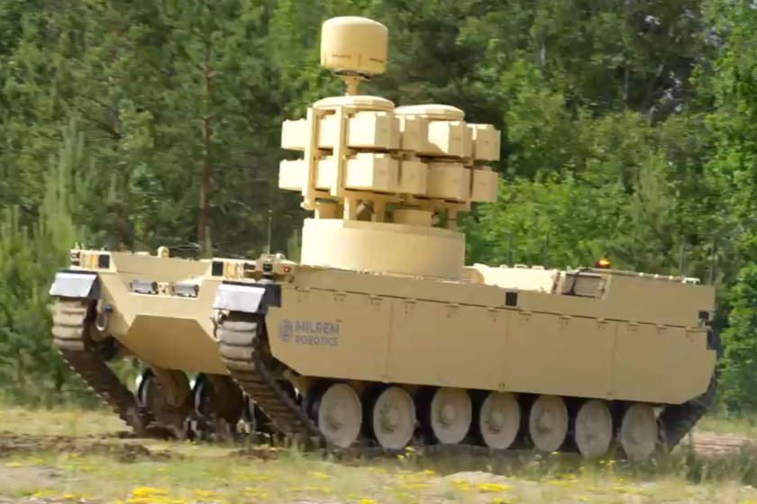 Эстонский робот milrem