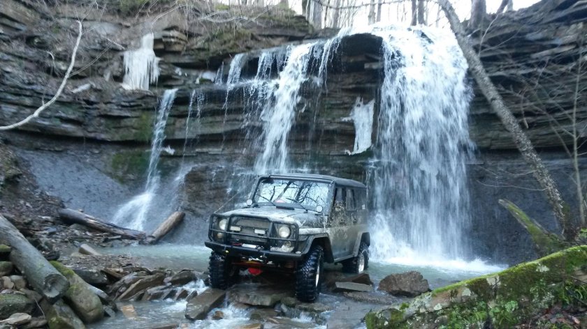 Джиппинг на Пшадские водопады