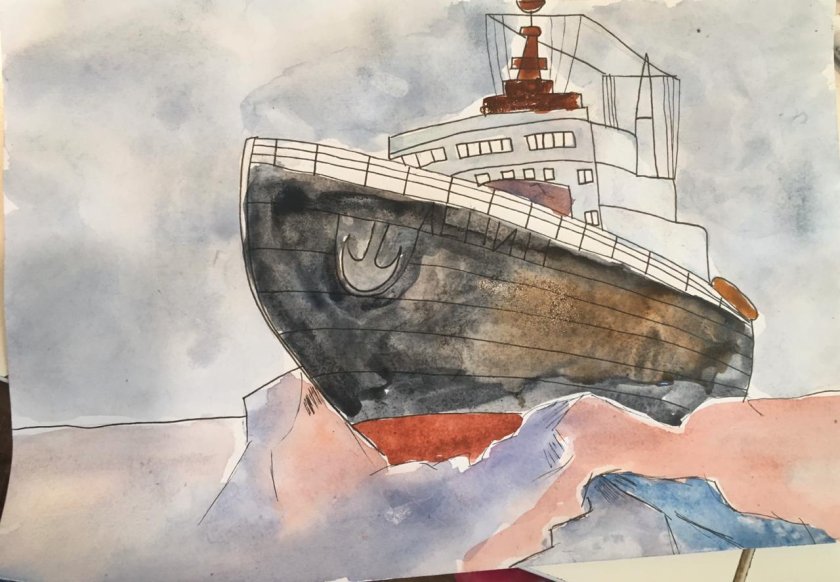 Ледокол Ленин Мурманск