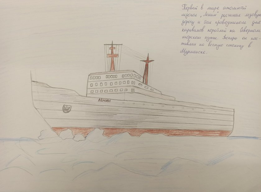 Ледокол Ленин Мурманск