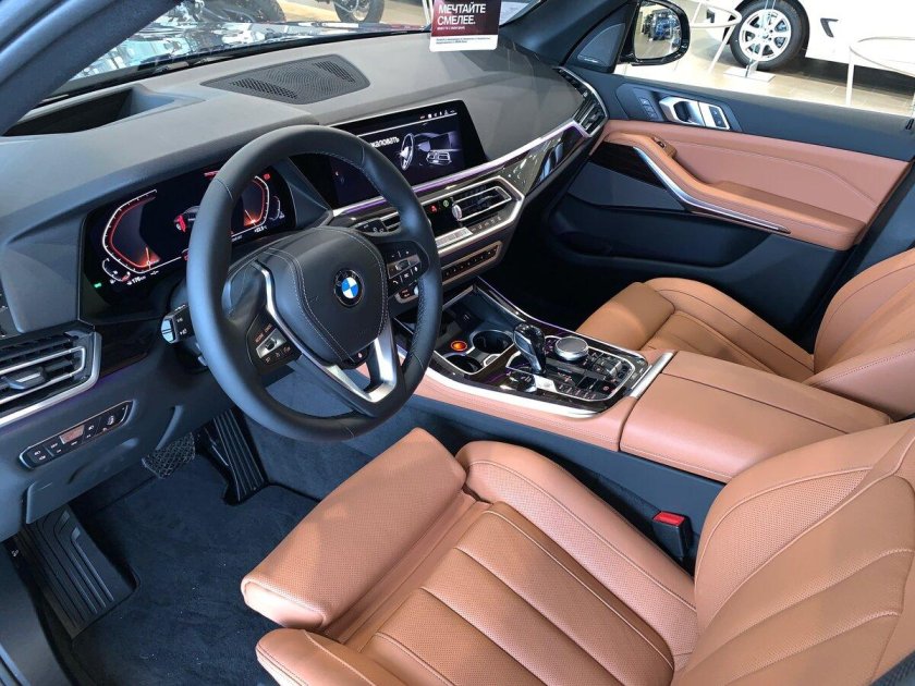 BMW x5 g05 салон