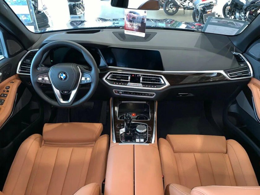 BMW x5 g05 кофе салон