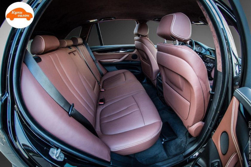 BMW 5 коньячный салон