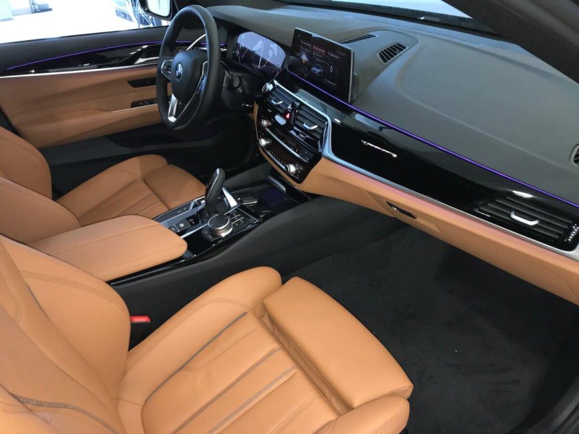 BMW кожа Дакота коньяк g30