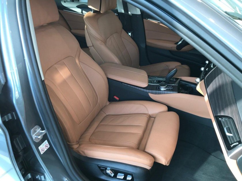 BMW кожа Дакота коньяк g30