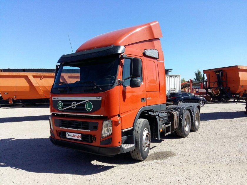 Volvo fm 6x4 тягач