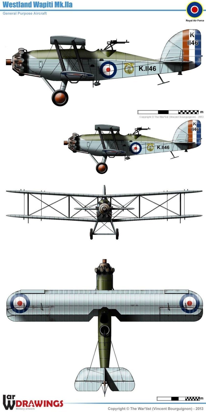 Westland Wallace чертежи