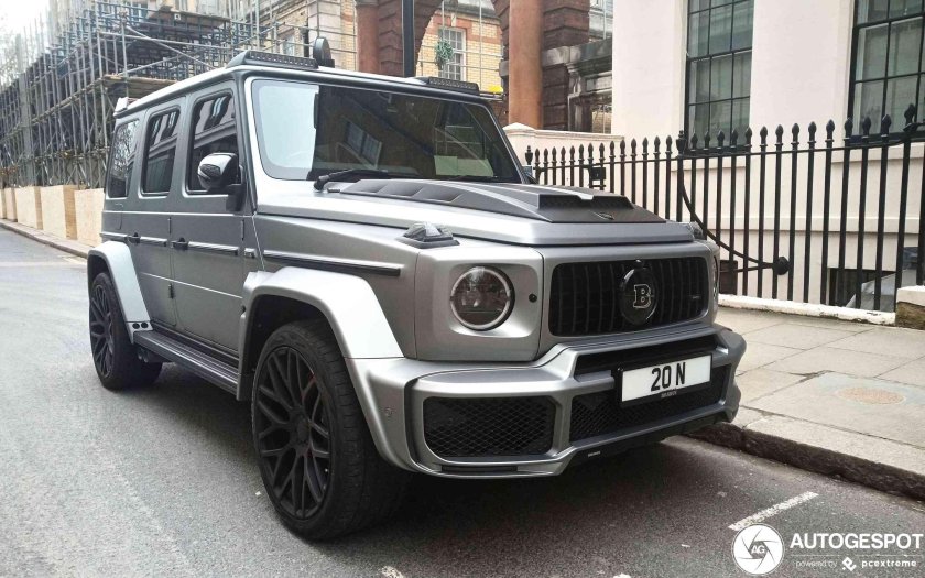 G63 AMG Brabus серый