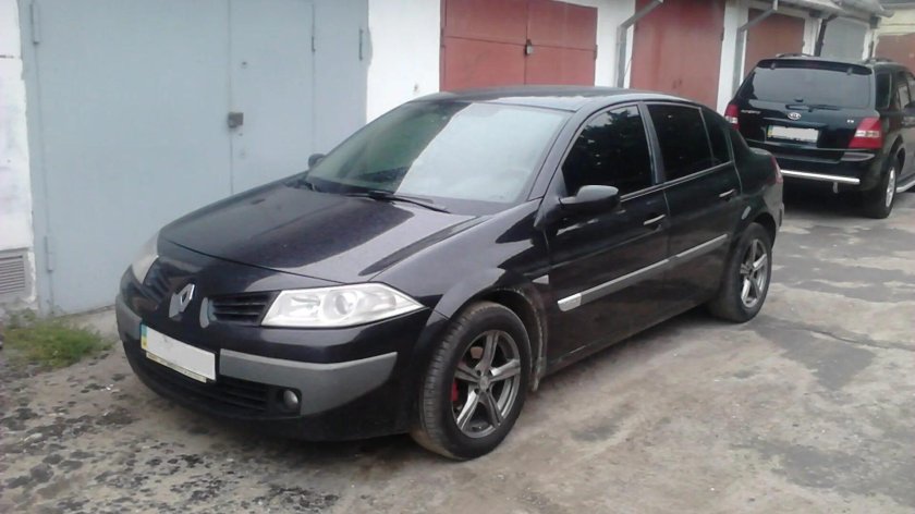 Рено Меган 2 черный