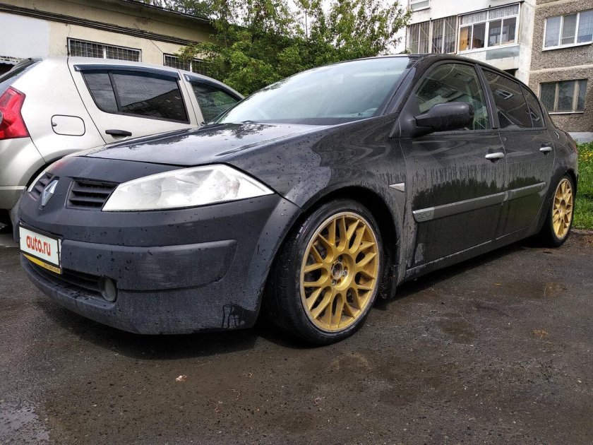 Рено Меган 2 хэтчбек на 17 дисках