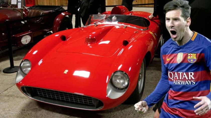 Ferrari 335 s Spider Scaglietti — Лионель Месси